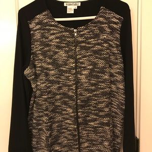 Winter silks zip up top/jacket